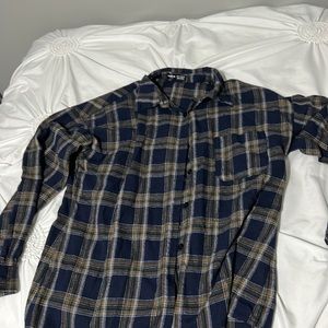 flannel (navy,brown/tan,white)